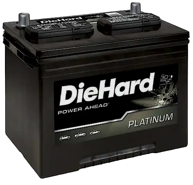 Replacement automotive battery for vehicle installation